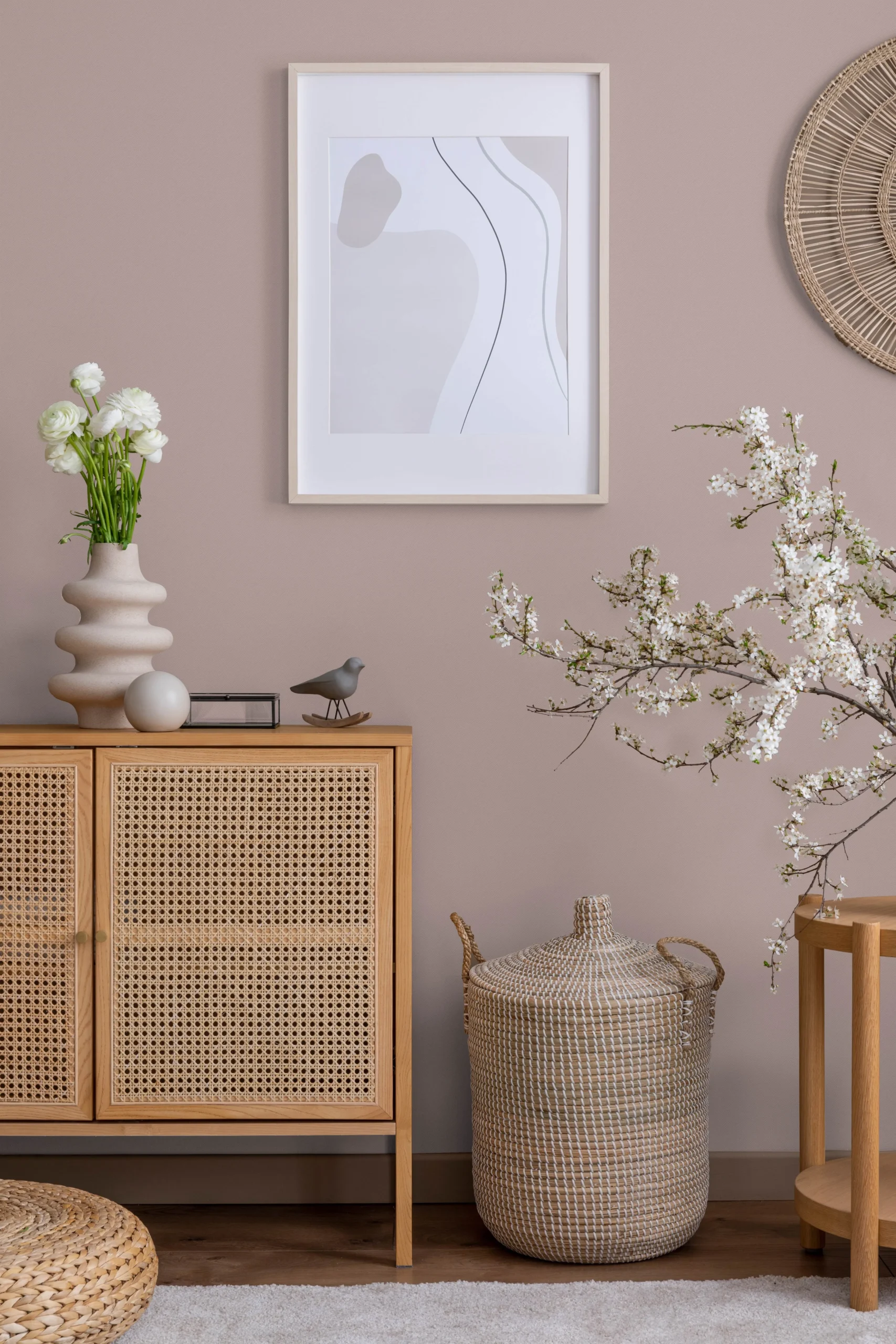 Pink Embossed Wallpaper – Subtle Sophistication (24204-6)